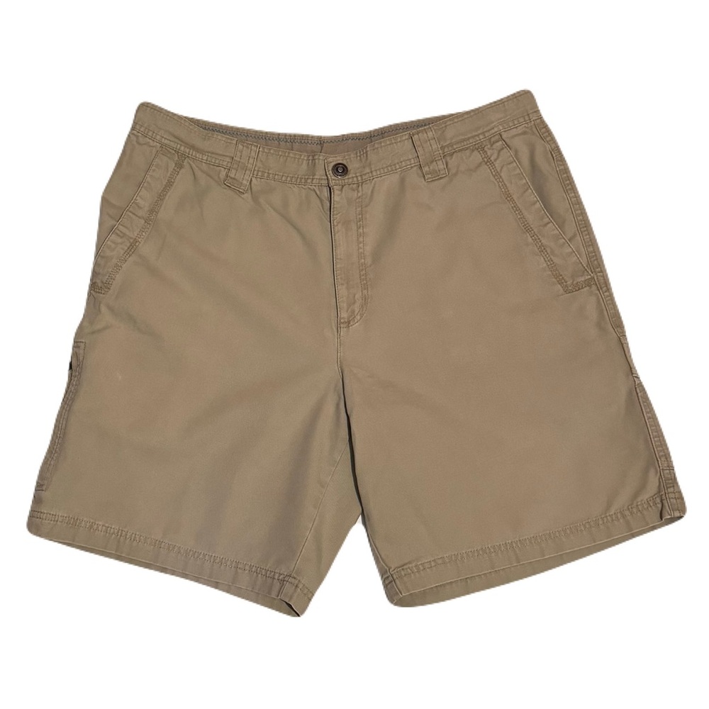 Columbia Men’s Omni Shade Khaki Cargo Shorts, 38W and 9L
